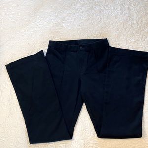 Gap bi-stretch flare pants, black
